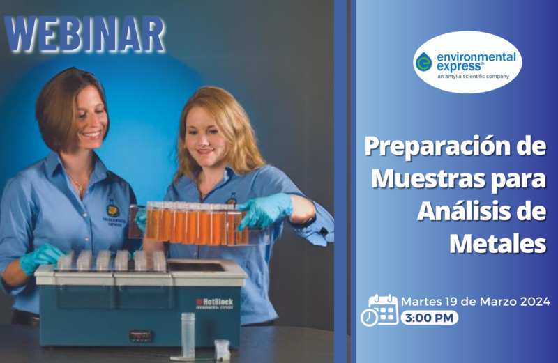 Preparación de Muestras para Análisis de Metales Preparación de Muestras para Análisis de Metales