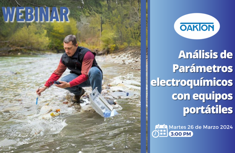Análisis de Parámetros Electroquímicos Equipos Portátiles Análisis de Parámetros Electroquímicos Equipos Portátiles