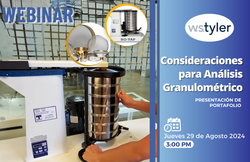Consideraciones para Análisis Granulométrico Consideraciones para Análisis Granulométrico