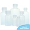 Botellas de plástico de boca ancha Cole-Parmer® Essentials, PFA
