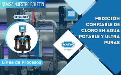 Medición Confiable de Cloro Total en Agua Potable y Agua Ultra Puras Medición Confiable de Cloro Total en Agua Potable y Agua Ultra Puras