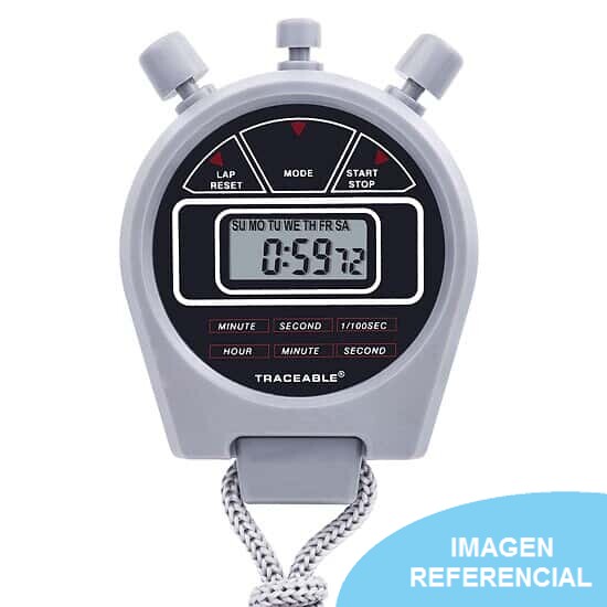 Omega Perú S.A. - Cronómetro digital ligero Traceable® con calibración