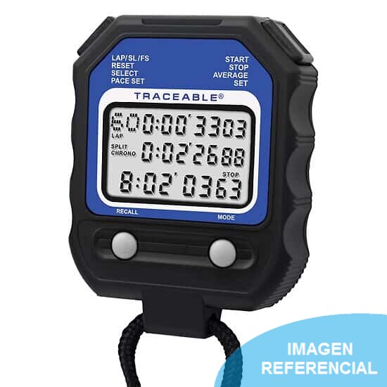 Omega Perú S.A. - Cronómetro digital Traceable® de 60 memorias con  calibración