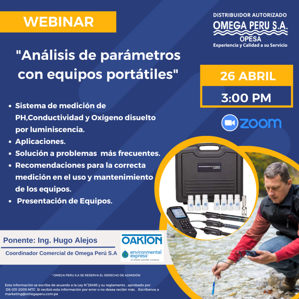 Webinar OAKTON- ENVIRONMENTAL EXPRESS