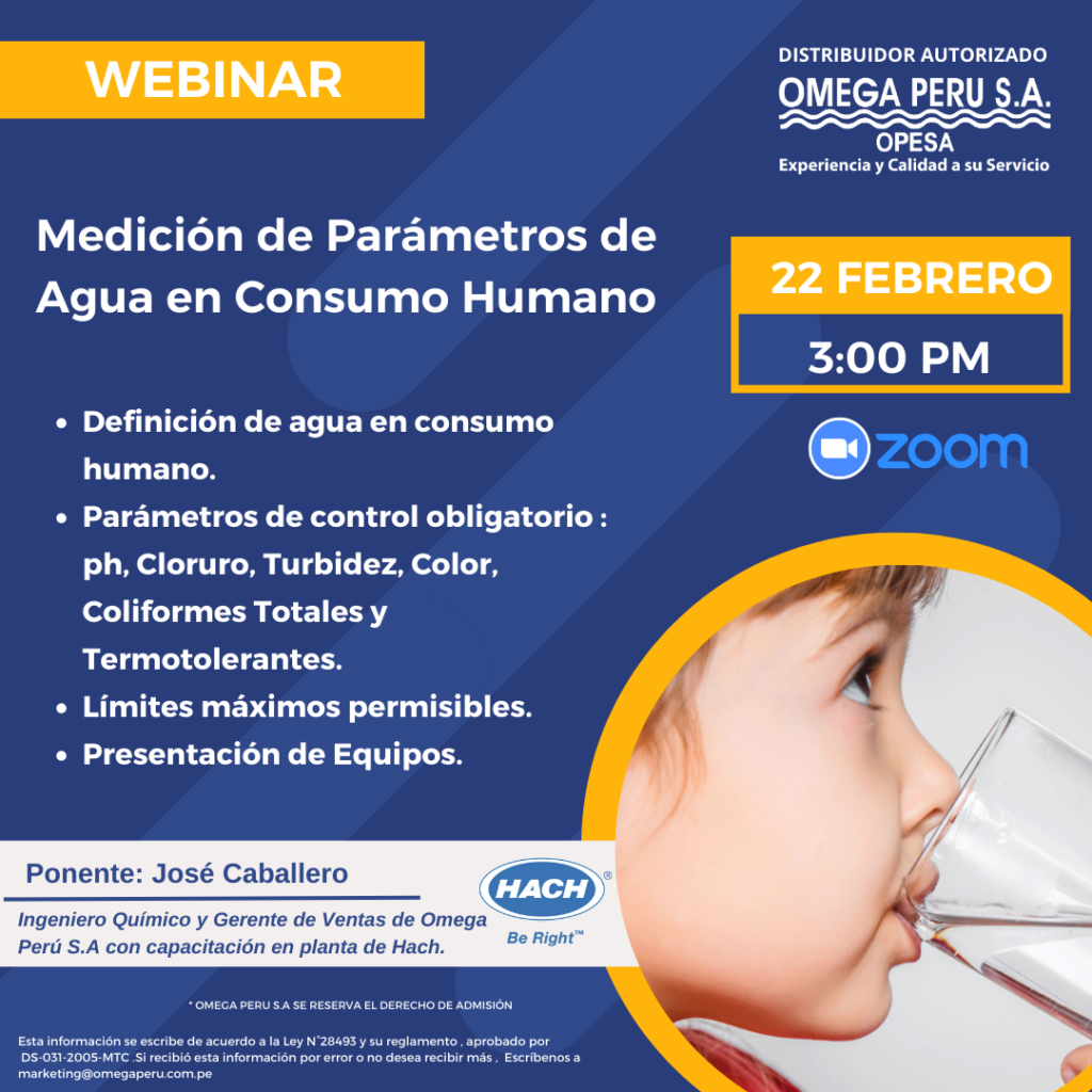 Medición de Parámetros de Agua en Consumo Humano