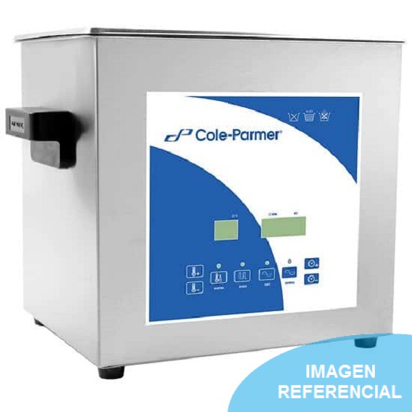 Omega Perú S.A. - Limpiador ultrasónico Cole-Parmer de 9 litros con  temporizador digital y calor