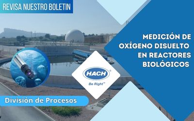 Medición de Oxígeno Disuelto en Reactores Biológicos