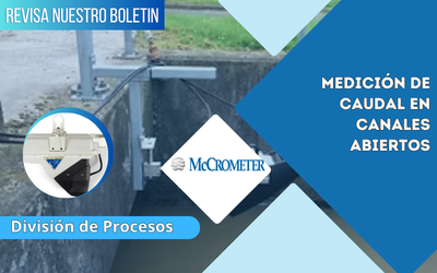 Medición de caudal en canales abiertos