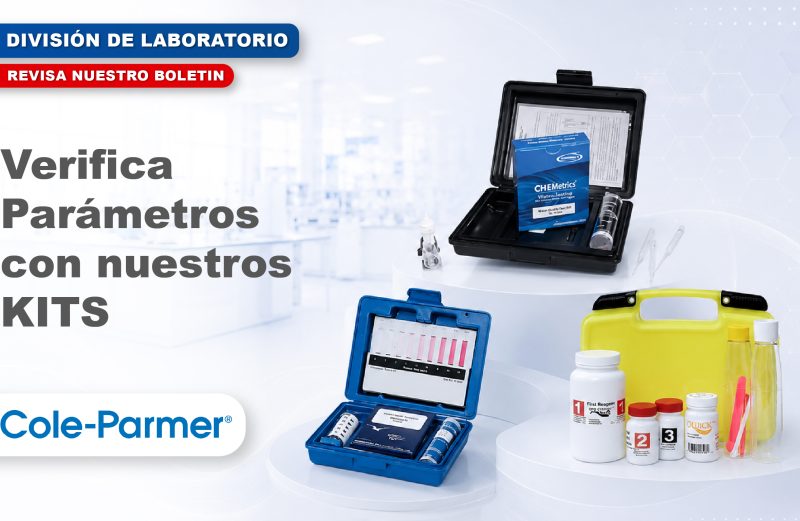Verifica Parámetros críticos de forma rápida y precisa Con nuestros KITS Verifica Parámetros críticos de forma rápida y precisa Con nuestros KITS