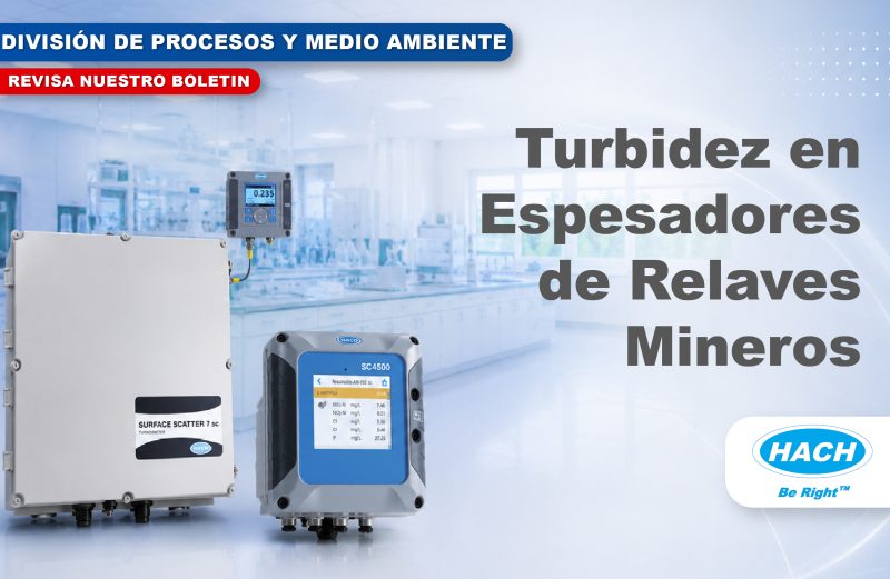 Medición De Turbidez en Espesadores de Relaves Mineros