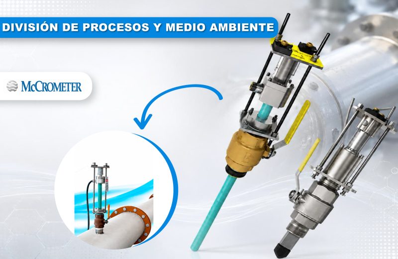 Caudalímetros electromagnéticos de inserción en McCrometer Caudalímetros electromagnéticos de inserción en McCrometer