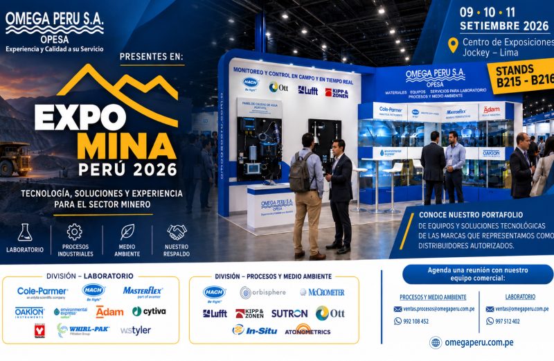 ⛏️ ¡OMEGA PERÚ S.A. en ExpoMina Perú 2026!