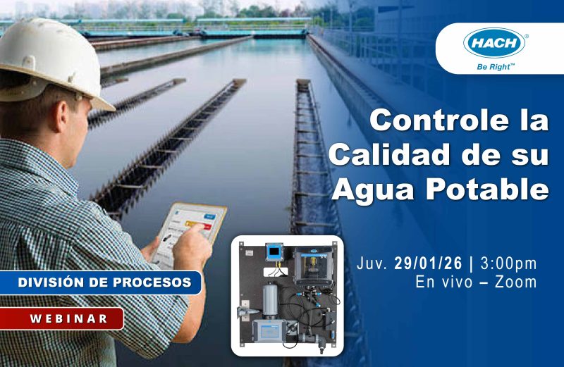 Controle la Calidad de su Agua Potable