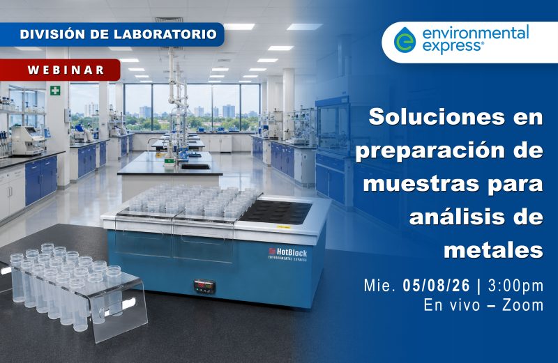 WEBINAR: Soluciones en preparación de muestras para análisis de metales WEBINAR: Soluciones en preparación de muestras para análisis de metales